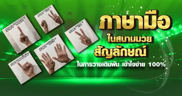 ภาษามือในสนามมวย หน้าปก